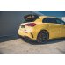 Накладки сплиттеры боковые на задний бампер на Mercedes AMG A W177 A 45 S